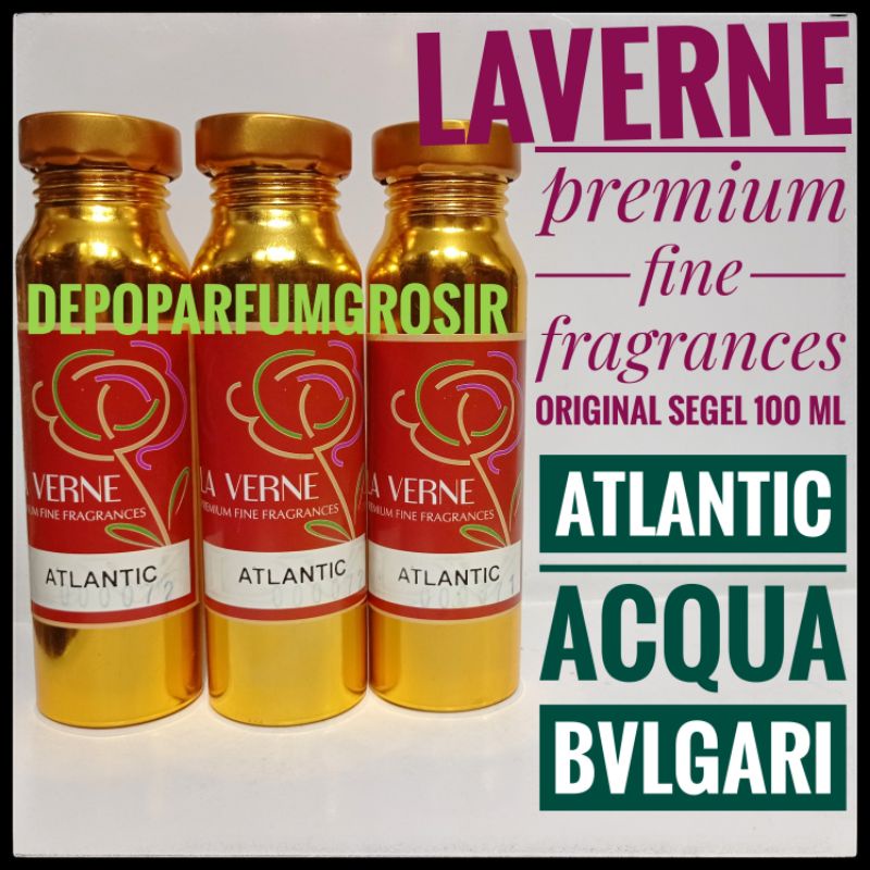 BIBIT PARFUM MURNI ATLANTIC (BVLGAARI ACQUA) BY LAVERNE SEGEL l