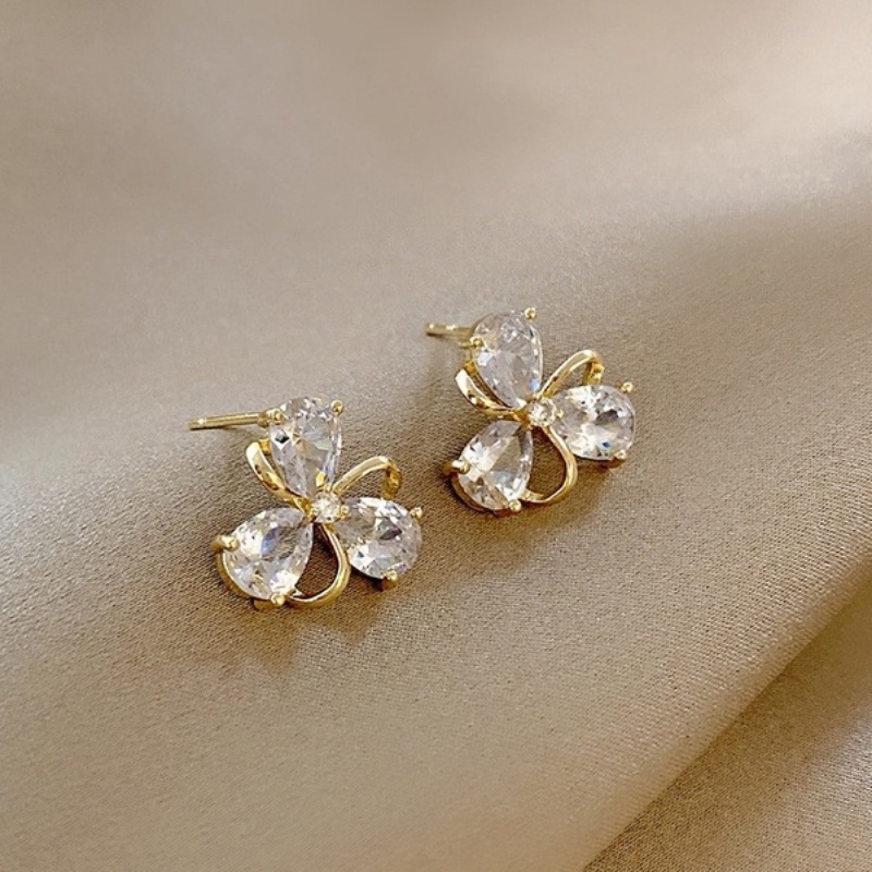 2021 Anting Gantung Panjang Tusuk Gaya Korea Bentuk Geometri Bahan Metal Silver S925 Untuk Wanita