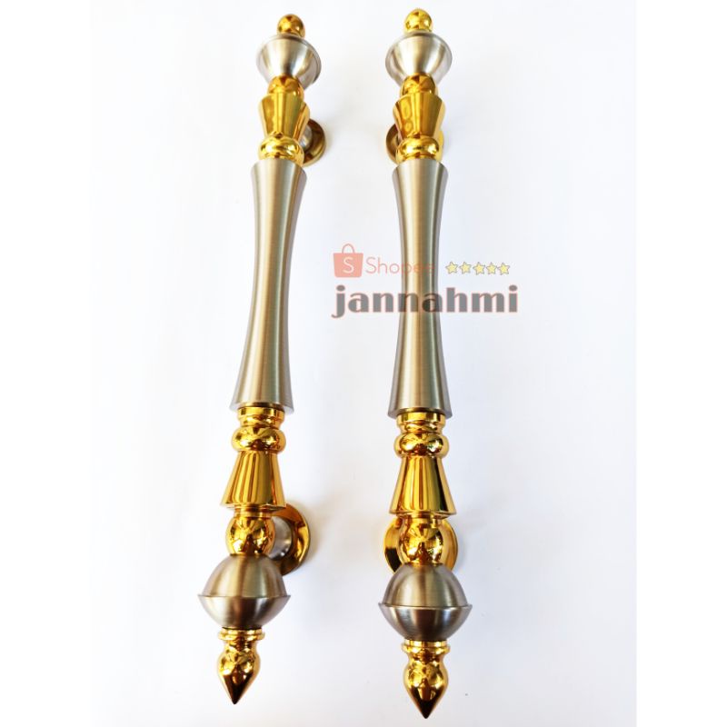 handle pintu gagang pintu kuningan door bras handle 45cm terbaru