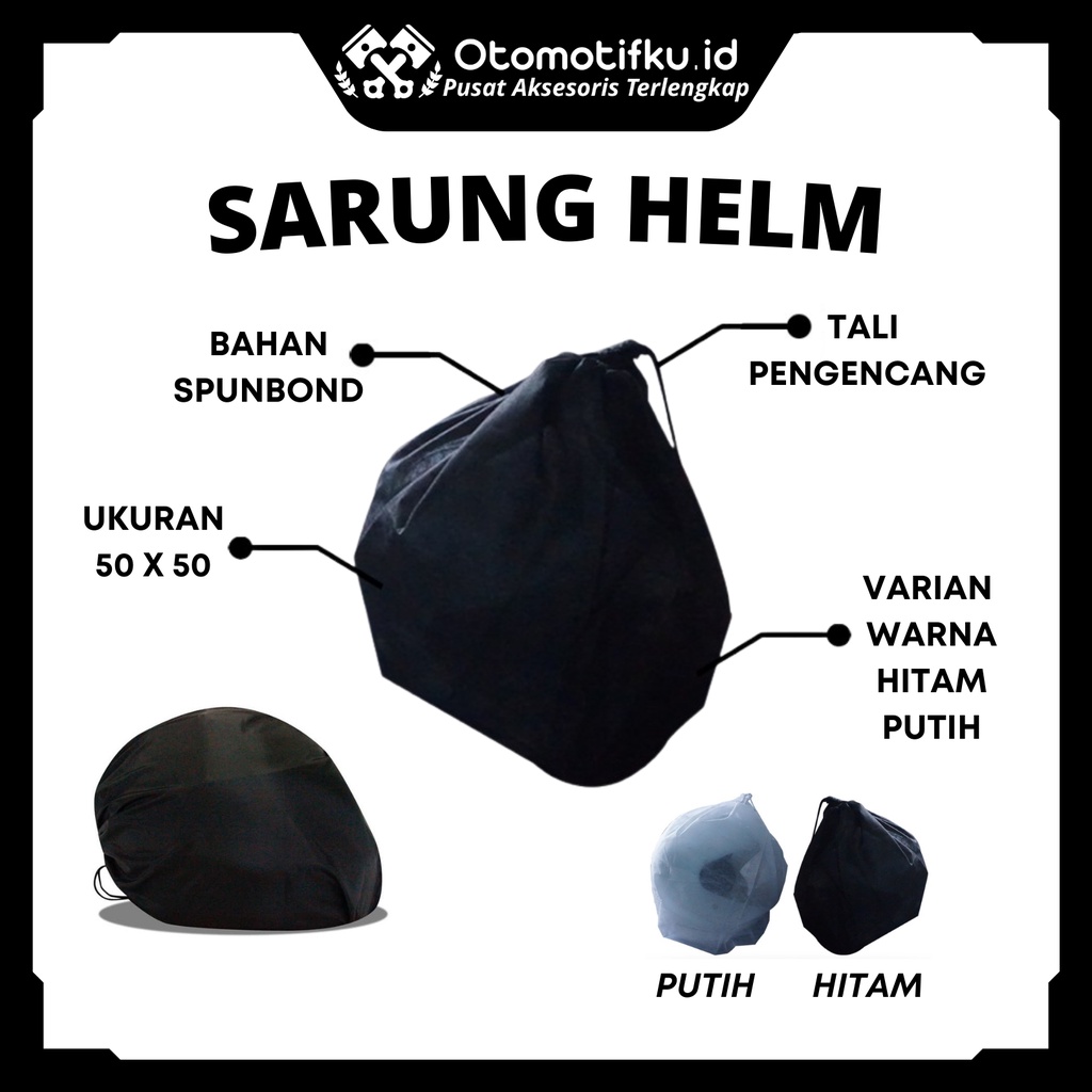 Sarung Helm Full Face Cover Helm Full Face Tas Helm Full Face