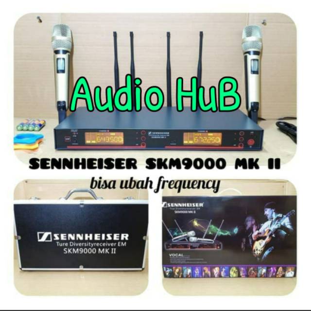 MIC WIRELESS SENNHEISER SKM 9000MKII MICROPHONE SKM 9000 MK II NEW SKM9000 MK II SKM 9000 MKII