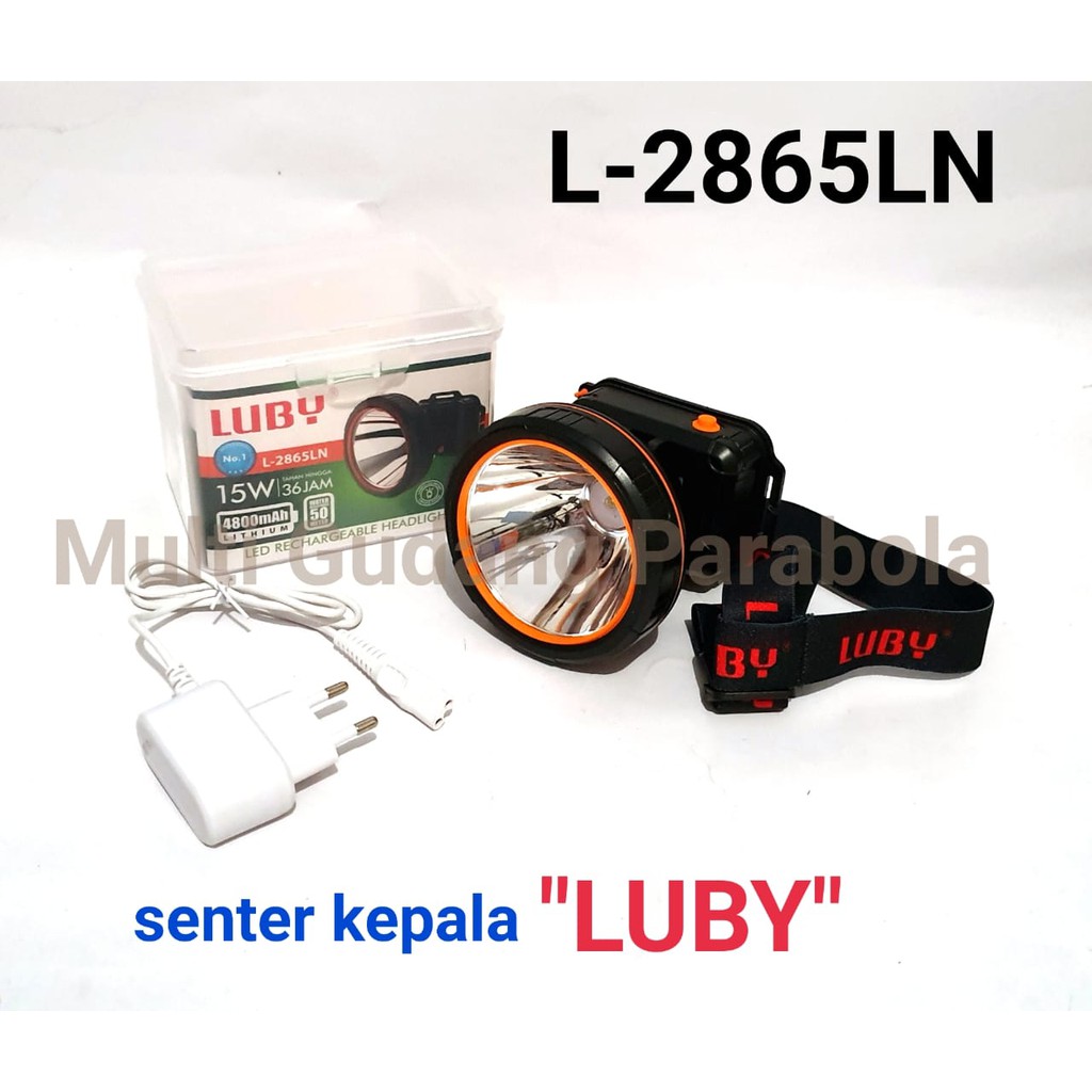 Senter Kepala Luby L 2865 15 Watt Head Lamp