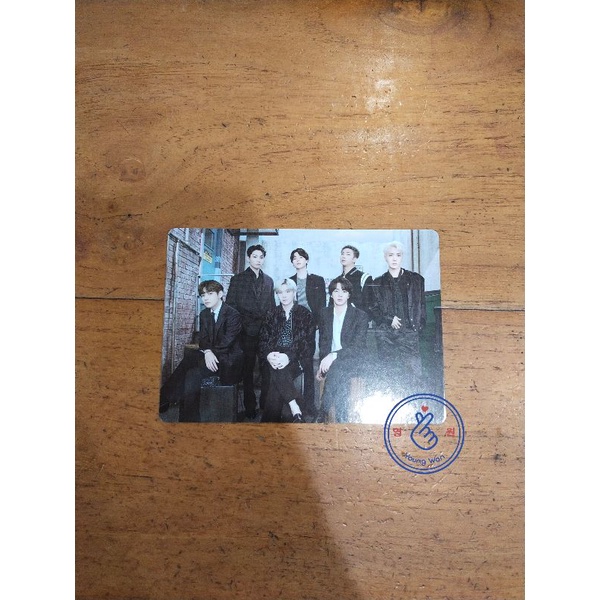 OFFICIAL PHOTOCARD PERMISSION TO DANCE ON STAGE OT7 SPECIAL CARD PC PTD