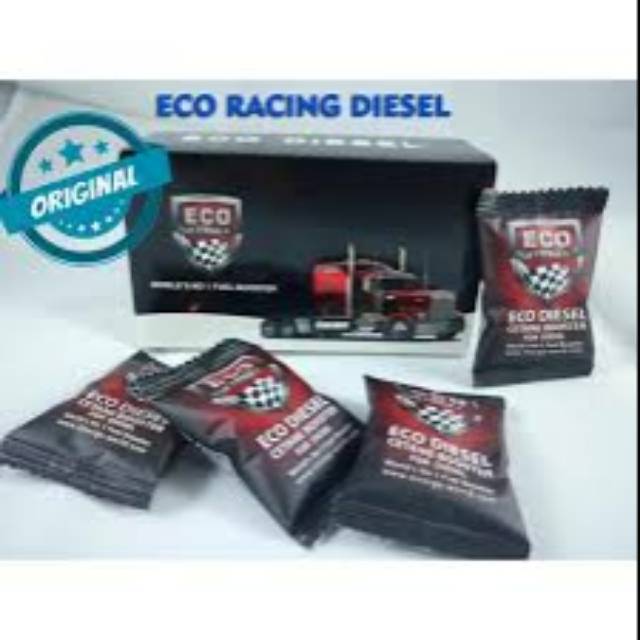 Penghemat BBM Solar Mobil Diesel ECO RACING Per Box Isi 10 Tablet