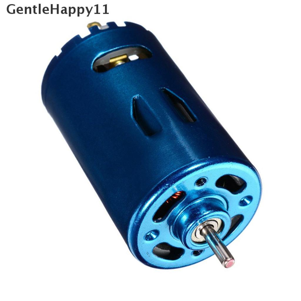 Gentlehappy RS-550 Motor DC 12V 24V 30000RPM Kecepatan Tinggi Untuk Mainan RC Mobil / Perahu DIY