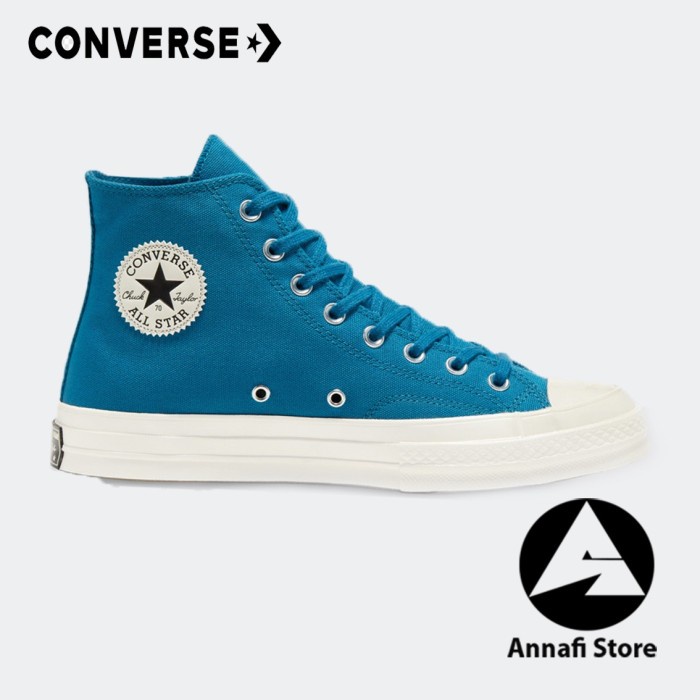 JUAL SEPATU SNEAKERS PRIA CONVERSE CHUCK 70 Hi 168849C- CAPE BLUE