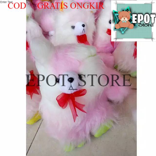 Boneka kucing bulu ( HARGA GROSIR )