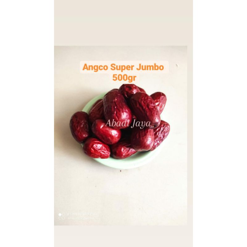 

Angco Super Jumbo / Red Dates Jumbo / Kurma Merah Cina 500gr