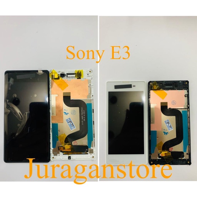 LCD TOUCHSCREEN SONY XPERIA E3 D2202 D2203 COMPLETE ORIGINAL