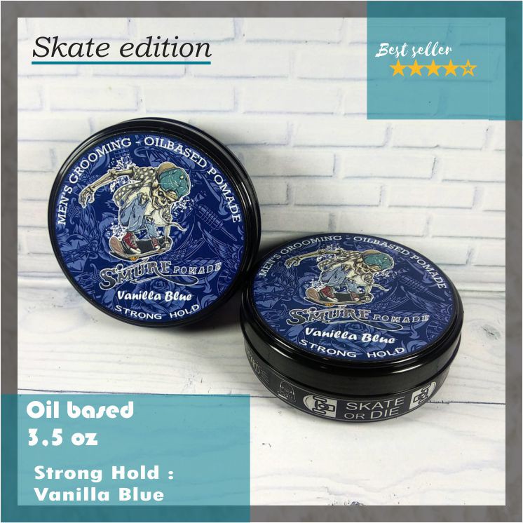 SMURF POMADE 100gr / OILBASED / GROSIR TERMURAH / FREE SISIR DAN STIKER