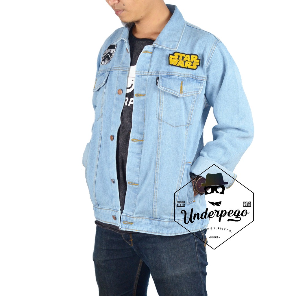 jaket jeans star wars