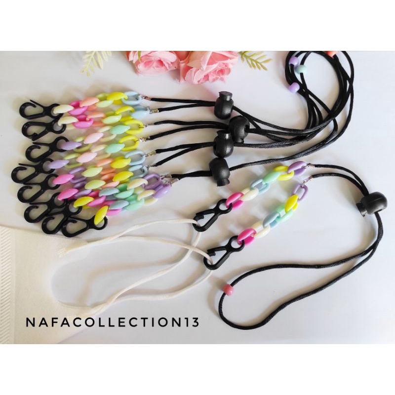 Strap mask 2in1 rainbow beli 10 gratis 2