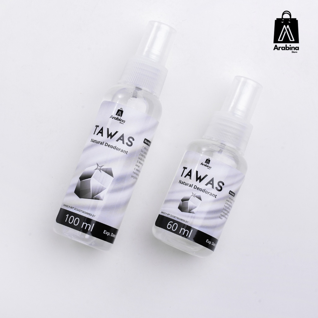 Tawas Spray Natural Deodorant Deodoran Non Alkohol