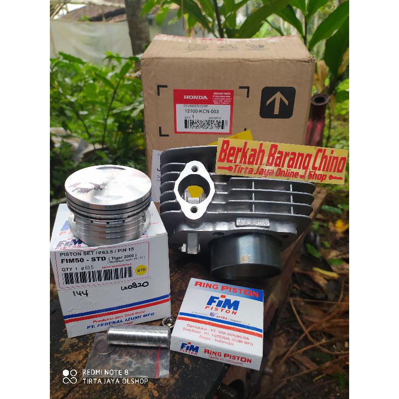 blok block piston tiger original AHM baru