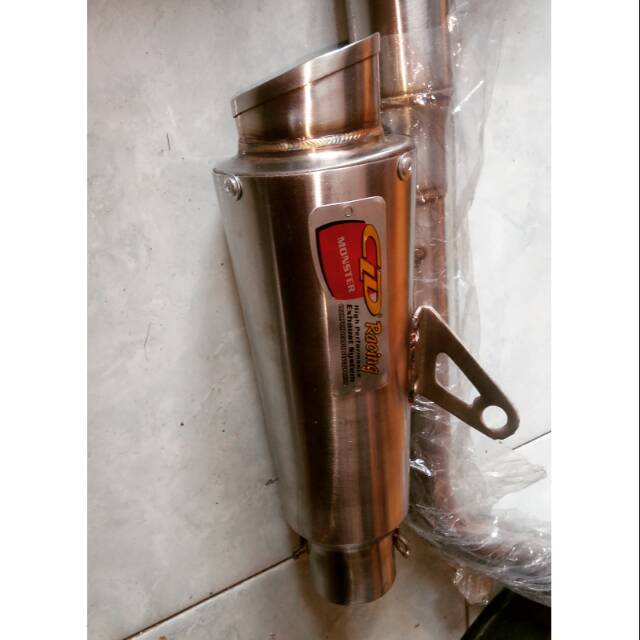 Slencer knalpot stanlish CLD MONSTER . SLENCER KNALPOT CLD MONSTER. KNALPOT RACING CLD MONSTER ONLY.