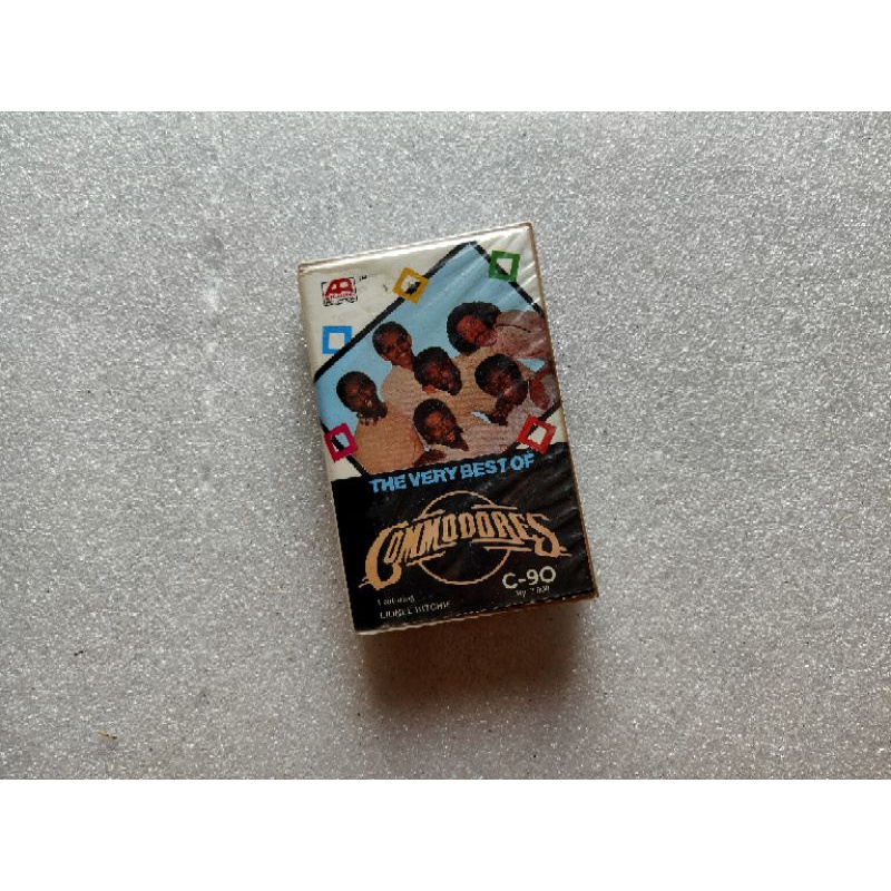 kaset pita funk soul pop COMMODORES the very best of