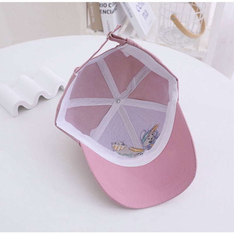 Topi Baseball Anak Model Rabbit CMBS / Kids Basebal Hat