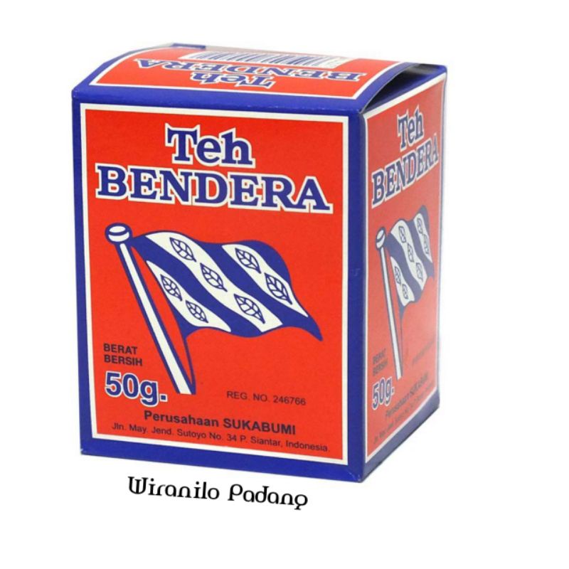 

Teh Bendera 50 Gr 3 Pcs - Temok grosir Payakumbuh