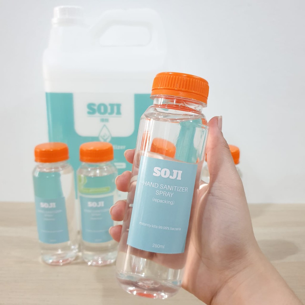 

Pop Kidswear Hand Sanitizer Spray Soji - Kemasan Repacking 250Ml & 500Ml