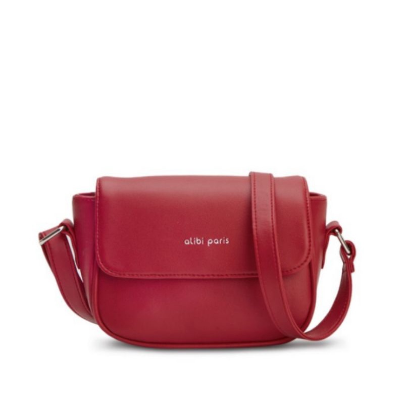 ALIBI PARIS TAS SELEMPANG WANITA MATTHIOLA RED