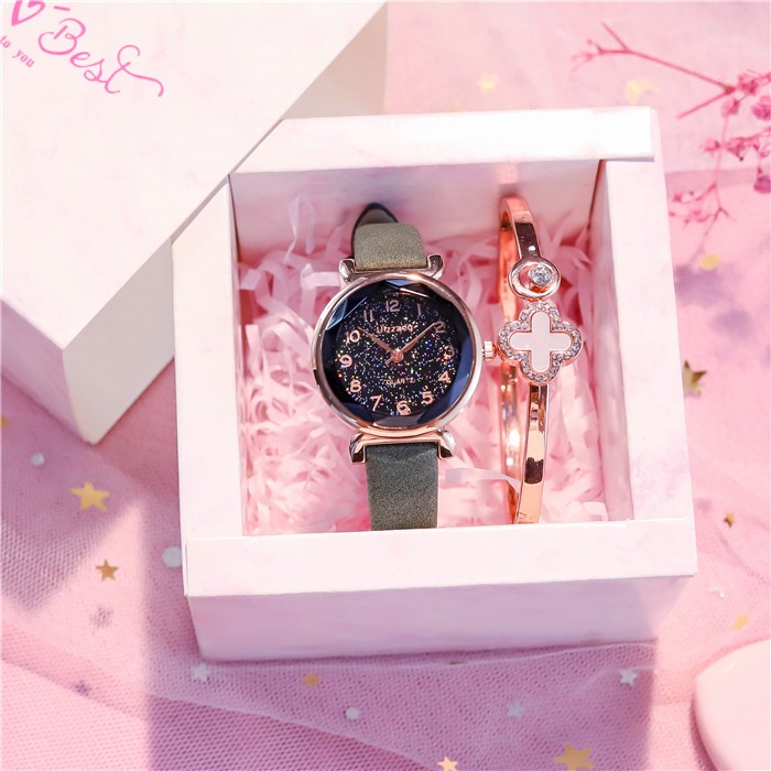 Watchyou Jam Tangan Wanita A0029 INS Jam Tangan Kuarsa Sederhana Korea