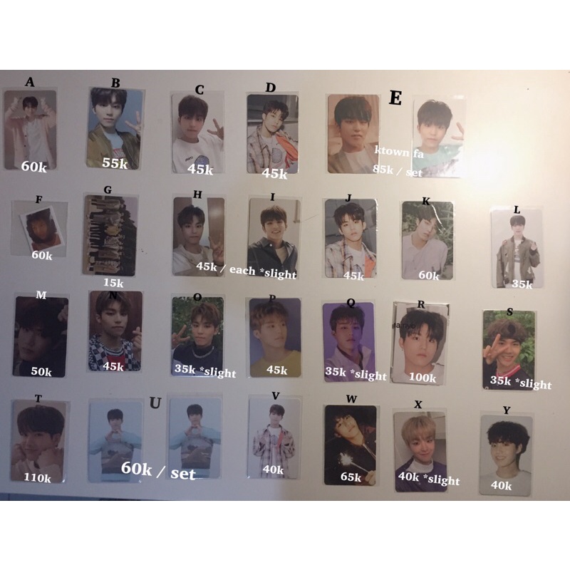 pc photocard treasure jeongwoo junkyu jihoon doyoung jaehyuk ch 1 ch 2 ch 3 fa manyo ev3 baby junkyu