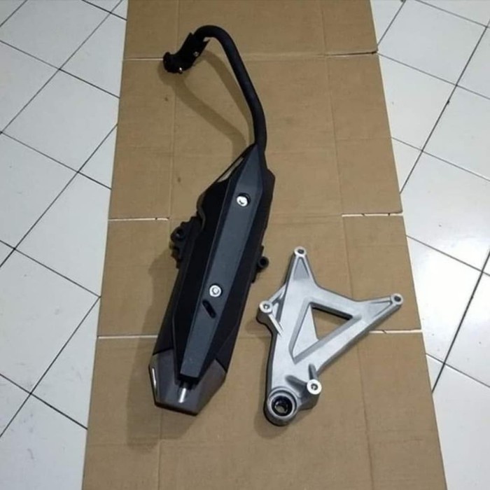 knalpot Vario 125 150 new standar k60R k59J set arm dudukan ORI