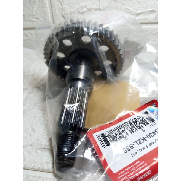 as roda belakang  beat fi,Scoopy fi ,spacy fi, 2012-2014 (starter kasar)