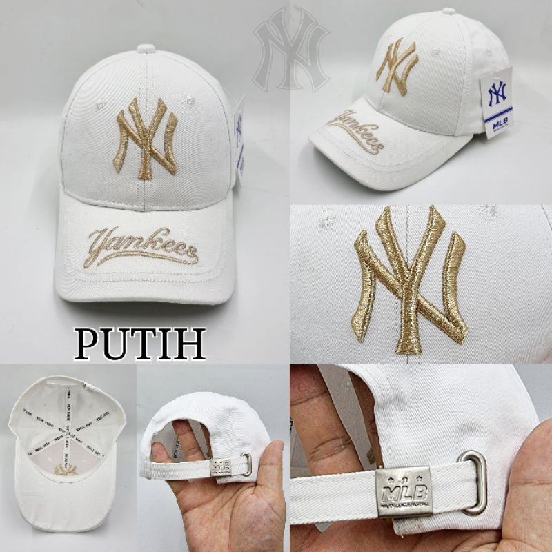 Topi Pria wanita import Baseball Logo Bordir model terbaru