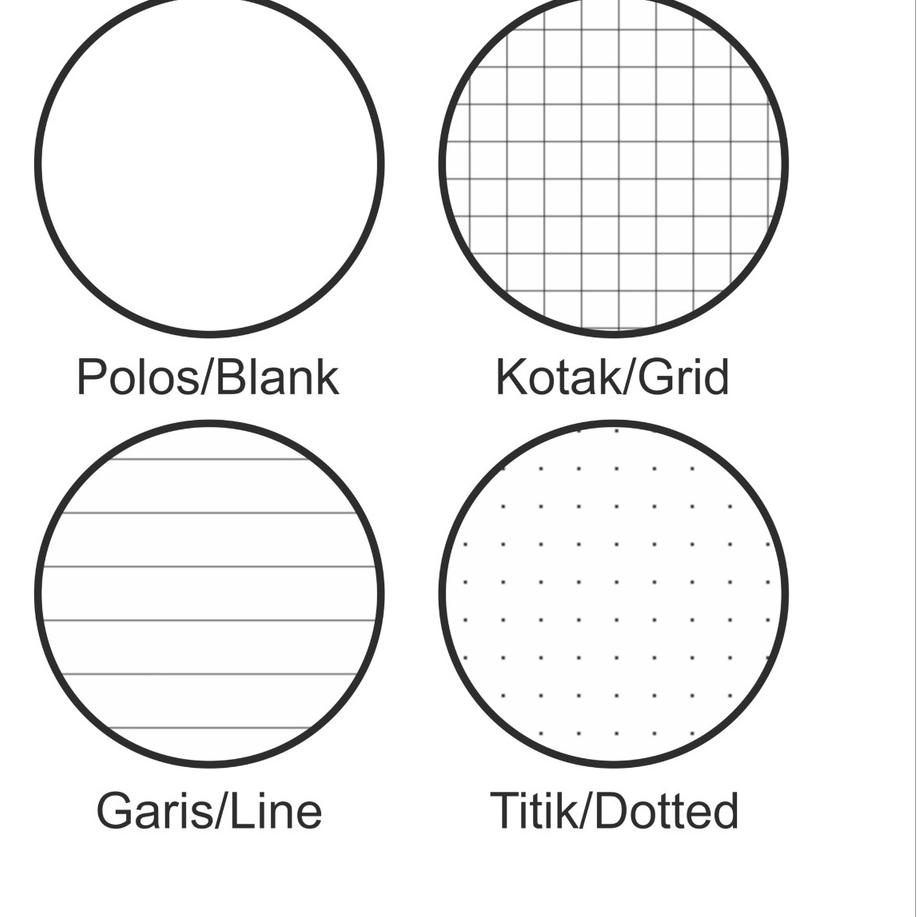 

✧*Banyak Peminat* NOTEBOOK A4 / JURNAL BOOK PAPER GRID/KOTAK2DOTTED/TITIK2 BLANK GARIS / SKETCH BOOK /S MURAH Termurah