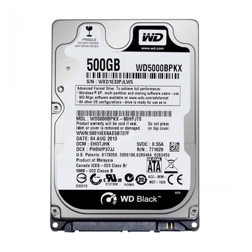 WD  Internal Hardisk 500GB 3.5" [WD5000AAKX]