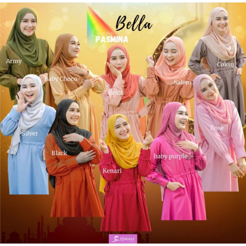 Bella pashmina by iswah hijab