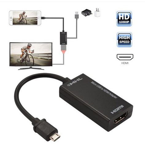 ITSTORE dapter Converter Micro USB TO HDMI MHL For Smartphone Android to televisi