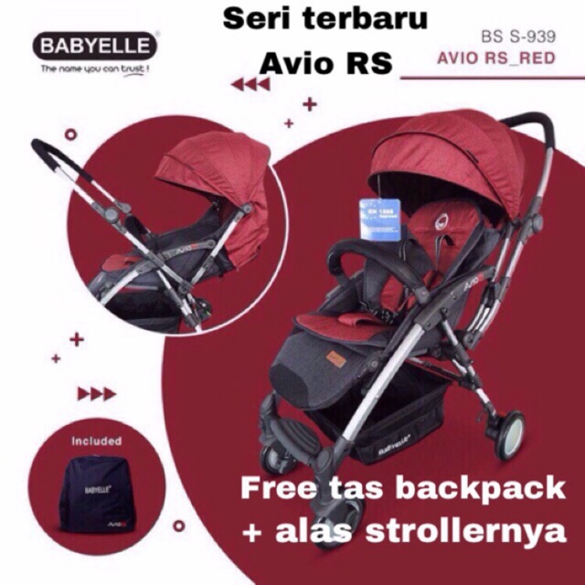 harga stroller baby elle orbit