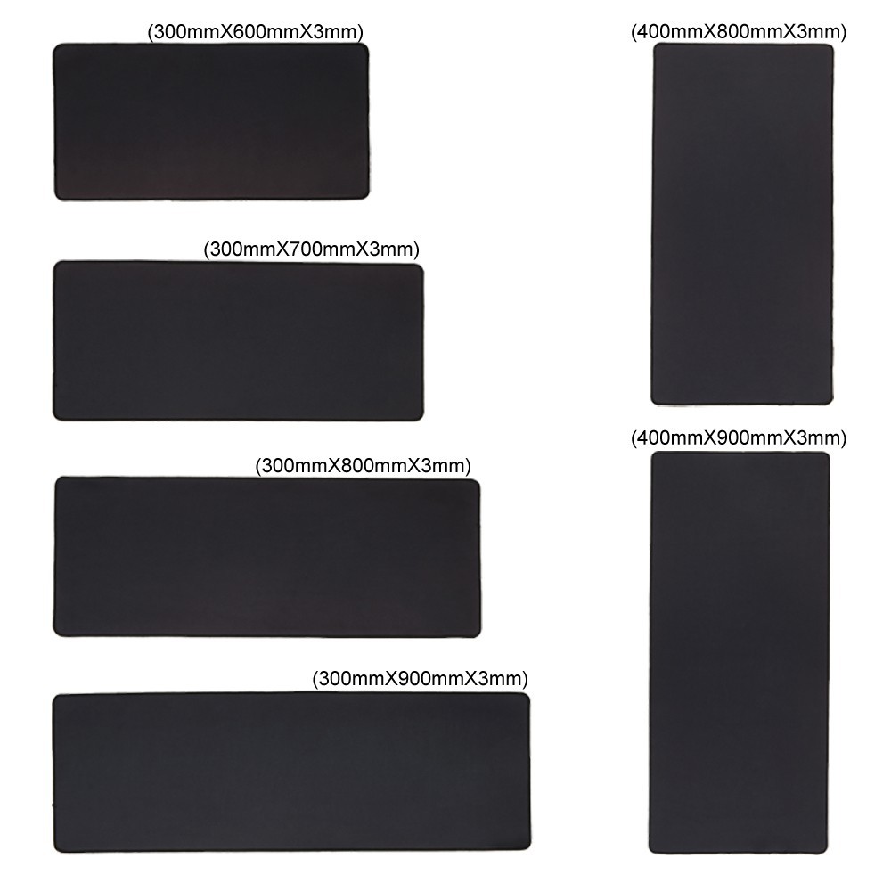 30x80cm Gaming Mouse Pad XL Desk Mat Polos 300 x 800 mm MP001 Taffware  Black Grab Medan