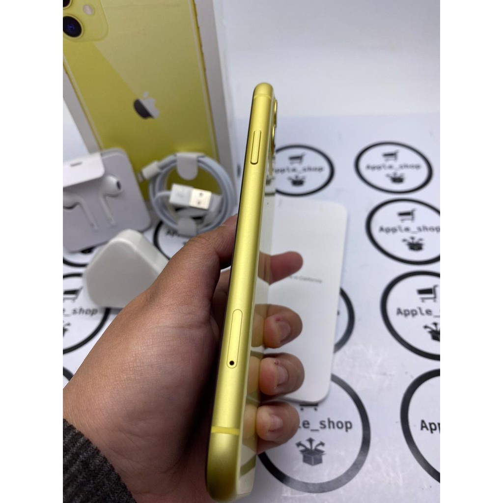 iPhone 11 64gb yellow Lcd Original Mulus Original Bukan Refurbish / Rekondisi