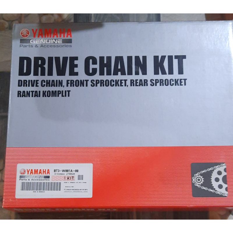 GEAR GIR SET VIXION R ASLI ORI YAMAHA BT3 W001A 00