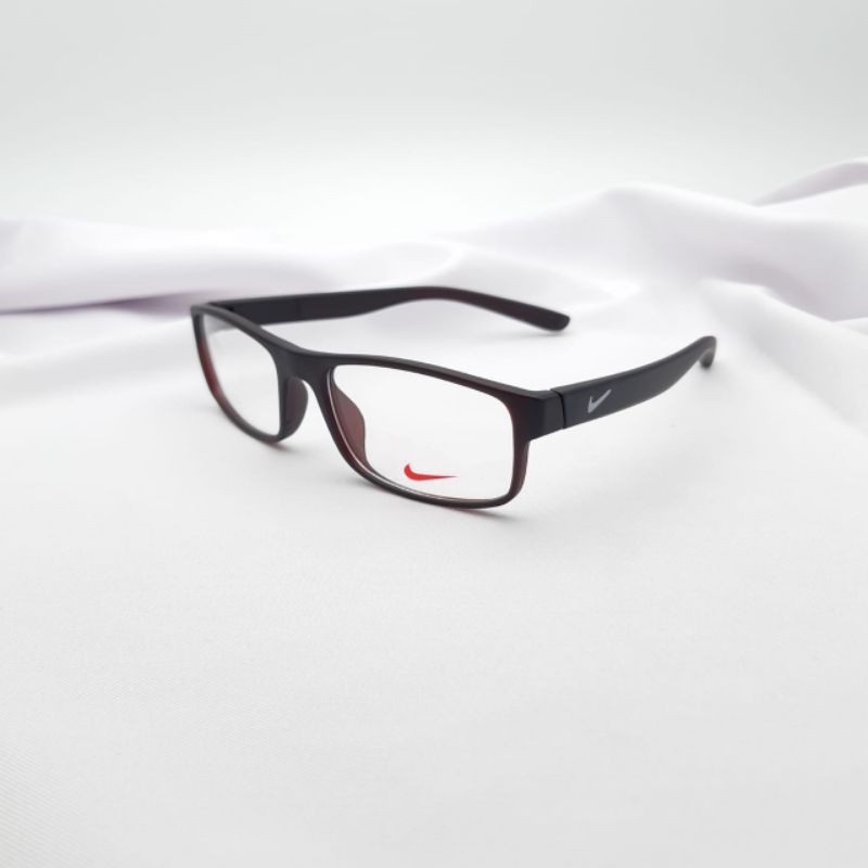 Kacamata/Frame NIKE  7090 Terbaru paket lensa radiasi/photocromig mines silinder plus