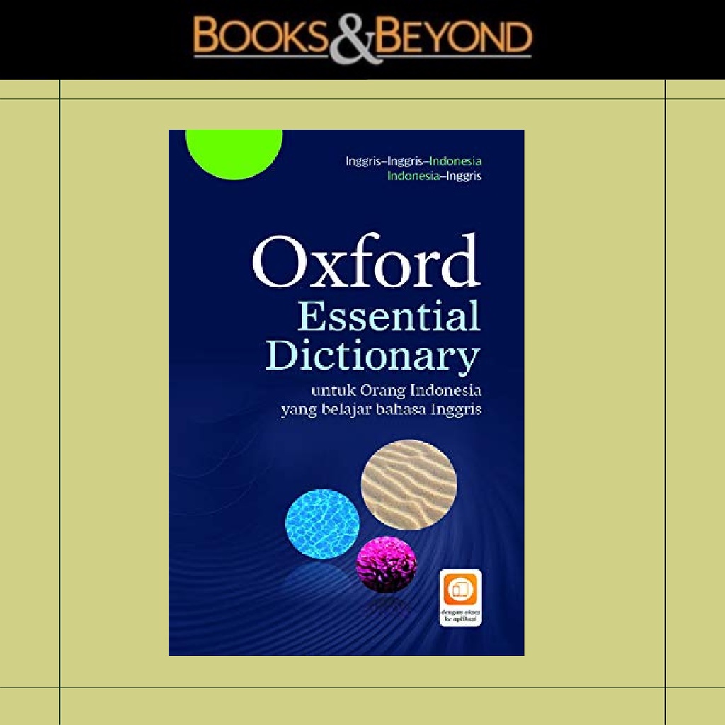 Jual Oxford Essential Dictionary: Untuk Orang Indonesia Yang Belajar ...