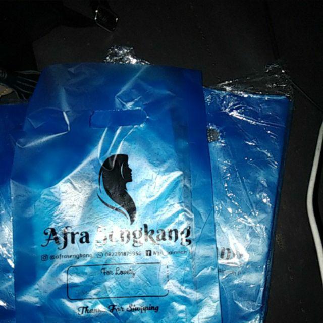 Sablon Plastik Hd Plong 20 X 28 Cm | Plastik Sablon Kresek Shopping Bag Plastik Plong