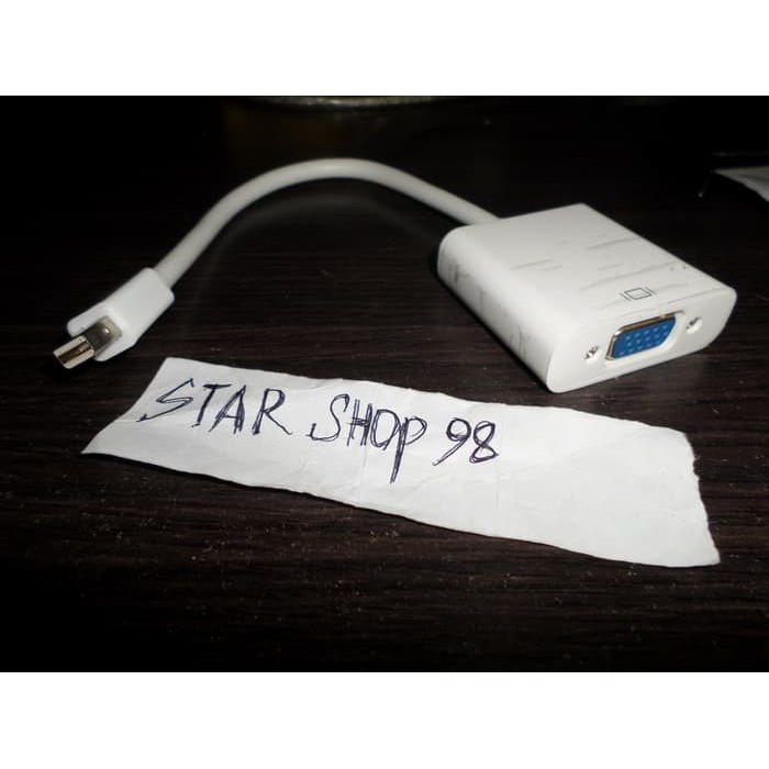 "Mini Displayport / Thunderbolt to VGA Adapter"