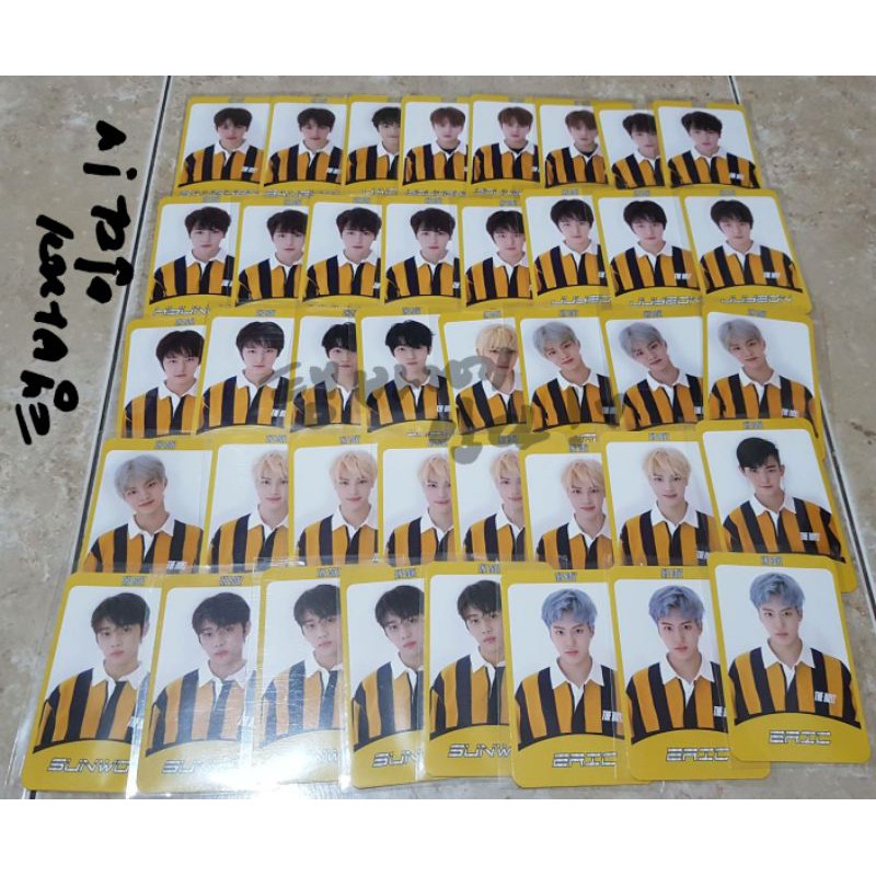 THE BOYZ PHOTOCARD PC GIDDY UP SPECIAL VER SANGYEON JACOB YOUNGHOON HYUNJAE JUYEON NEW Q SUNWOO ERIC