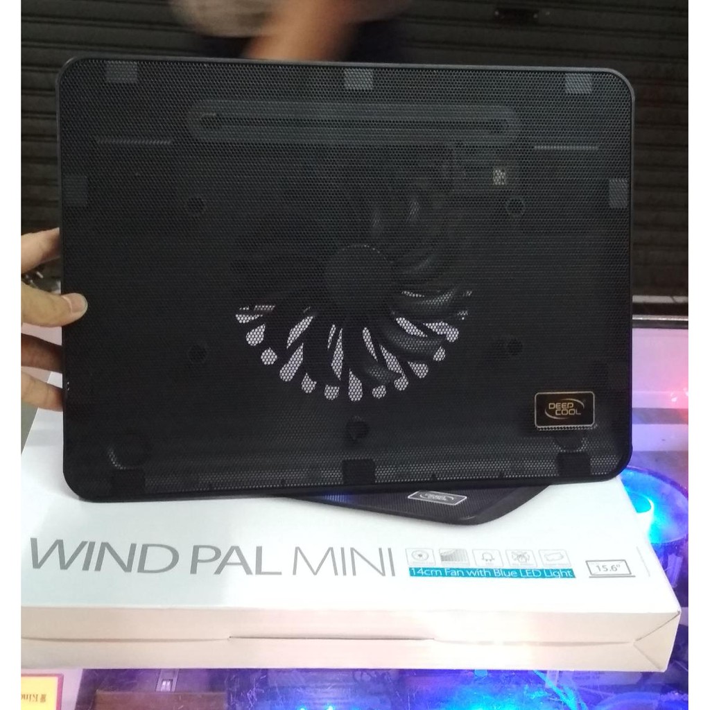 DEEPCOOL 15,6&quot; WIND PAL Mini COOLER NOTEBOOK LED BLUE