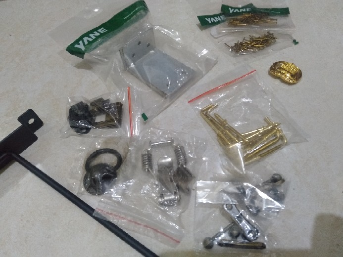 Kuncian Lock Peti Kotak 32x30mm G.59/ Hasp Lock / Kunci Pengait Klasik