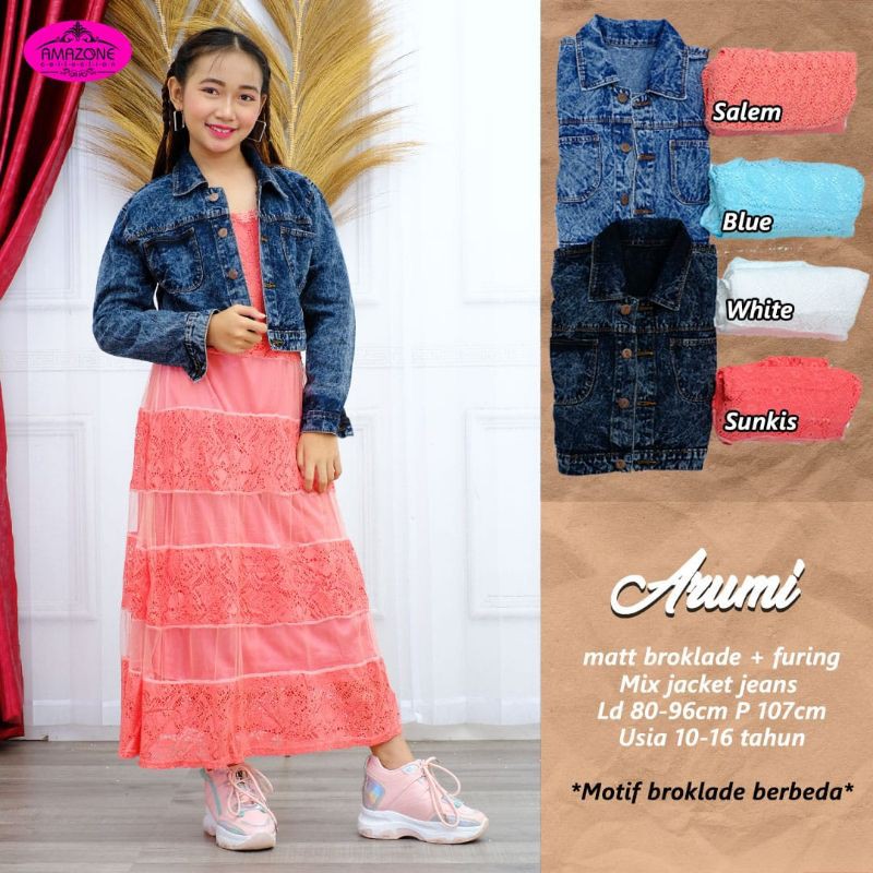 Arumi Setelan bahan Broklat