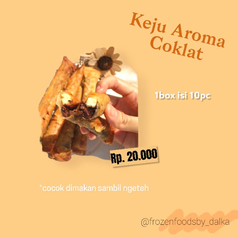 

KEJU AROMA COKLAT 1box isi 10pcs