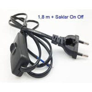 Kabel Saklar ON OFF Hitam / Kabel AC Saklar***