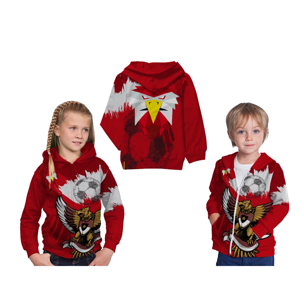 Jaket Hoodie Anak Garuda Indonesia Culture Budaya Full Print
