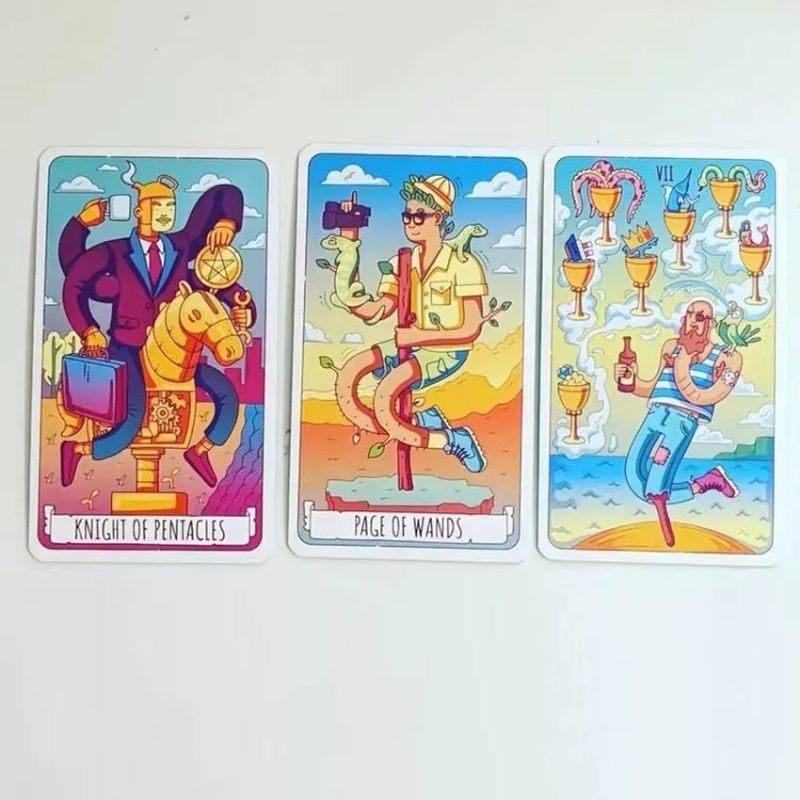 Art of Adventure Tarot 12x7cm include guide paper