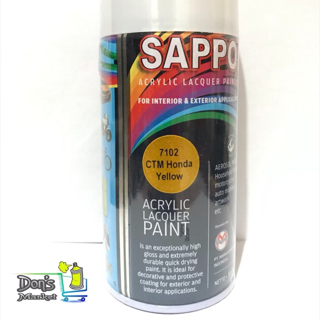 SAPPORO SPRAY CTM HONDA YELLOW 7102 300 ml